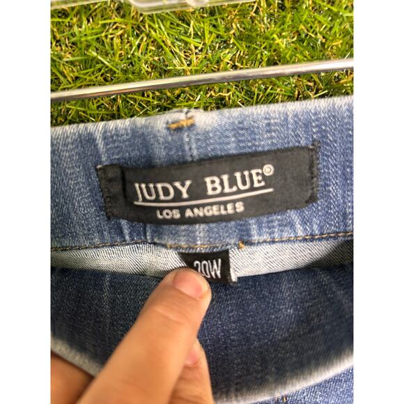 Judy Blue Slim Bootcut Stretch Denim Mid Rise Cotton Blend Jeans Size 20W - Picture 5 of 9